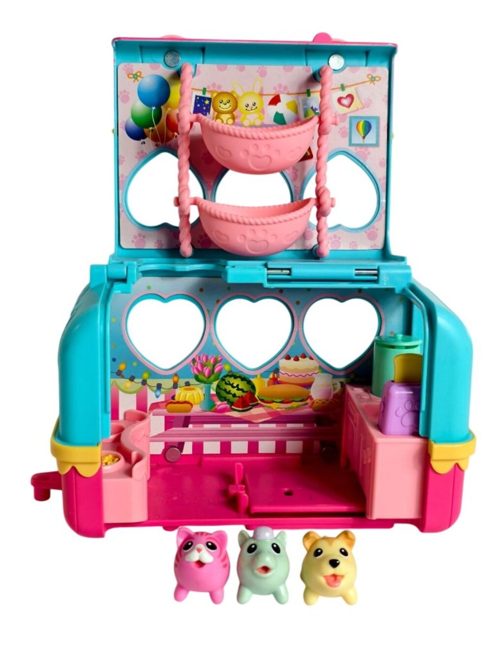 Spin Master Chubby Puppies & Friends Vacation Camper Playset 3 Figures